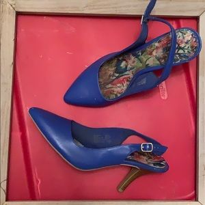 Blue heels